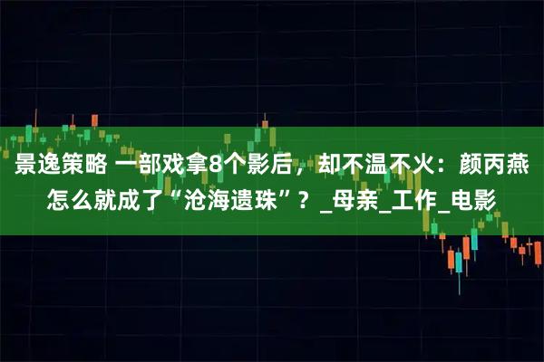 景逸策略 一部戏拿8个影后，却不温不火：颜丙燕怎么就成了“沧海遗珠”？_母亲_工作_电影