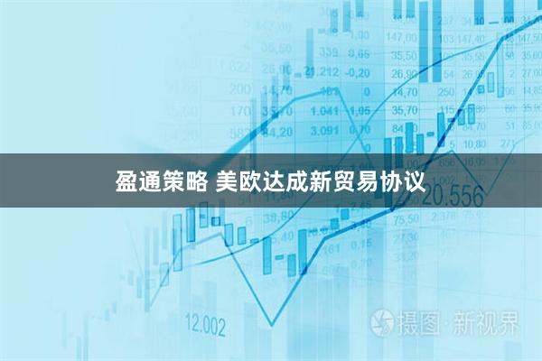 盈通策略 美欧达成新贸易协议